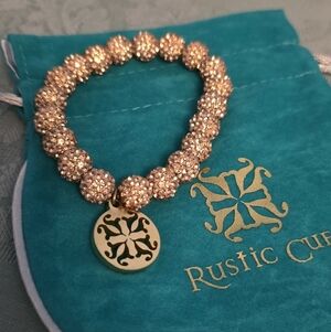 Rustic Cuff Emerson In Rose Gold